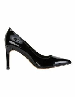 Sandler Octavia Black Patent Heeled Shoes
