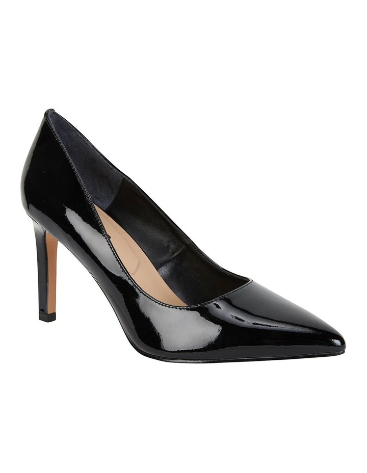 Sandler Octavia Black Patent Heeled Shoes 2 Sandler Octavia Black Patent Heeled Shoes - Image 2