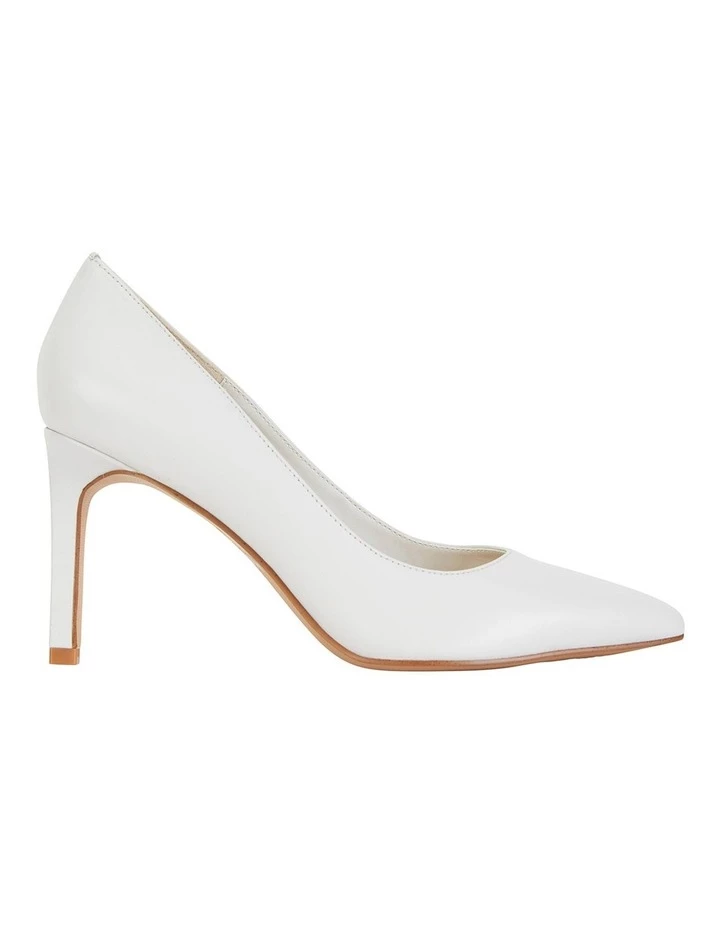 Sandler Octavia White Glove Heeled Shoes 1 Sandler Octavia White Glove Heeled Shoes