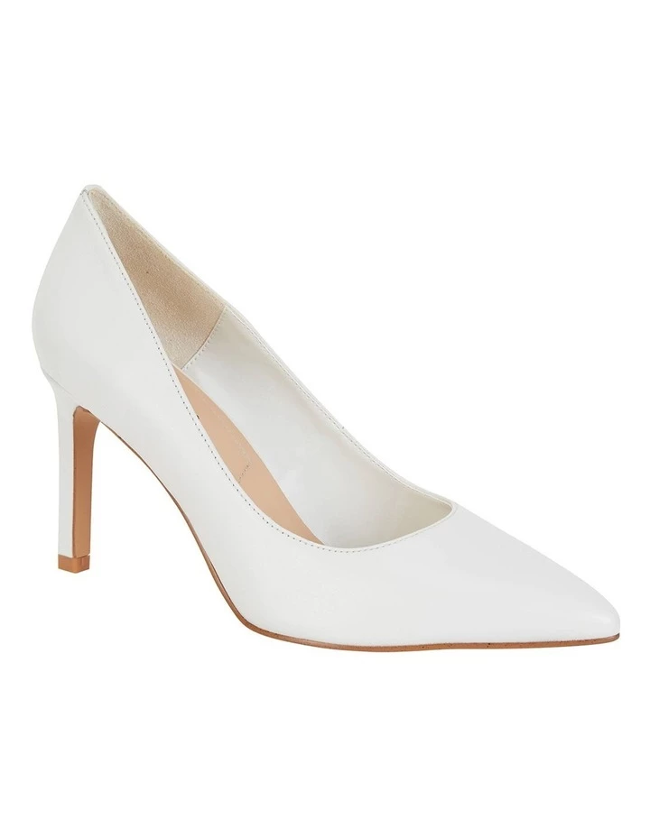 Sandler Octavia White Glove Heeled Shoes 2 Sandler Octavia White Glove Heeled Shoes - Image 2