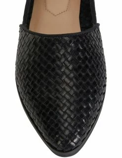 Sandler Shift Black Plait Flat Shoes 6 Sandler Shift Black Plait Flat Shoes -Deals Shoes Store 830506870 5 720x928