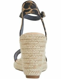 Sandler Audrey Animal Fabric Sandals