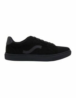 Sandler Swerve Black Micro/Black Sneakers