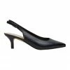 Sandler Nina Black Glove Heeled Shoes