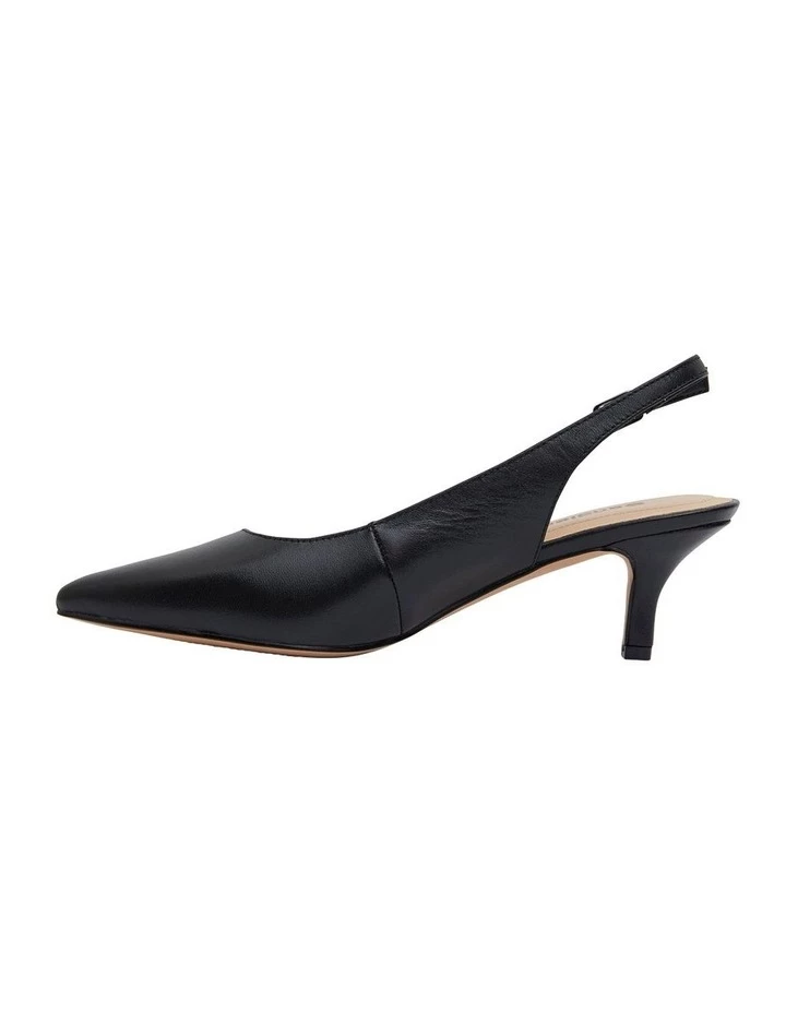Sandler Nina Black Glove Heeled Shoes 3 Sandler Nina Black Glove Heeled Shoes - Image 3