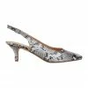 Sandler Nina Neutral Snake Heeled Shoes