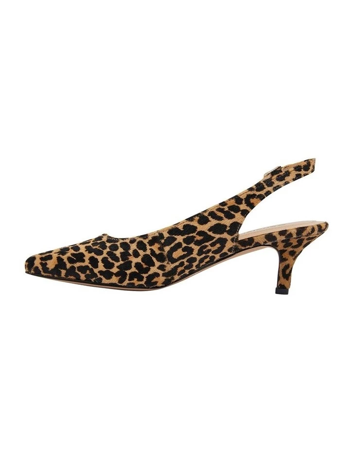 Sandler Nina Animal Hair Heeled Shoes 2 Sandler Nina Animal Hair Heeled Shoes - Image 2