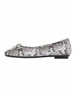 Sandler Alexa Taupe Snake Flat Shoes -Deals Shoes Store 830586430 3 720x928