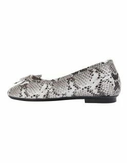 Sandler Alexa Taupe Snake Flat Shoes -Deals Shoes Store 830586430 7 720x928