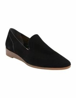 Sandler Talbot Black Suede Flat Shoes -Deals Shoes Store 830587060 2 720x928