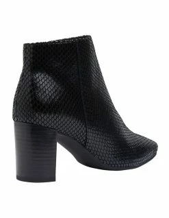 Sandler Holland Black Snake Boots