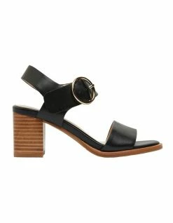 Sandler Bolivia Black Glove Sandals