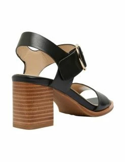 Sandler Bolivia Black Glove Sandals -Deals Shoes Store 830634220 4 720x928