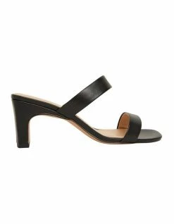 Sandler Hepburn Black Glove Sandals