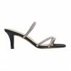 Sandler Marcy Black Fabric Sandals