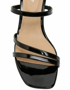 Sandler Marilyn Black Patent Sandals -Deals Shoes Store 830634940 7 720x928