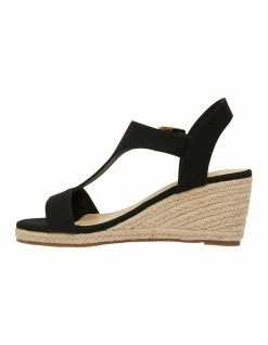 Sandler Anchor Black Fabric Sandals -Deals Shoes Store 830635480 3 720x928