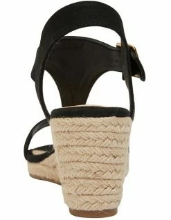 Sandler Anchor Black Fabric Sandals -Deals Shoes Store 830635480 5 720x928