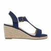 Sandler Anchor Navy Fabric Sandals