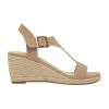 Sandler Anchor Taupe Fabric Sandals