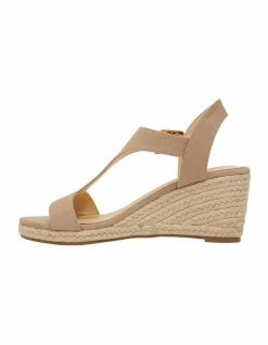 Sandler Anchor Taupe Fabric Sandals -Deals Shoes Store 830635660 3 720x928