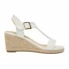Sandler Anchor White Smooth Sandals