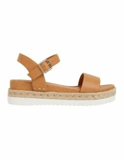 Sandler Wander Camel Smooth Sandals