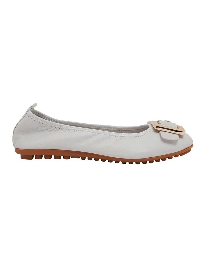 Sandler Pentagon White Glove Flat Shoes 1 Sandler Pentagon White Glove Flat Shoes