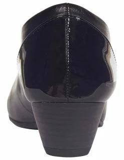Wide Steps Acton Black Patent/Kid Heeled Shoes -Deals Shoes Store 830672200 4 720x928