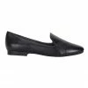 Wide Steps Castle Black Glove Flat Shoes