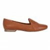 Wide Steps Castle Cognac Glove Flat Shoes