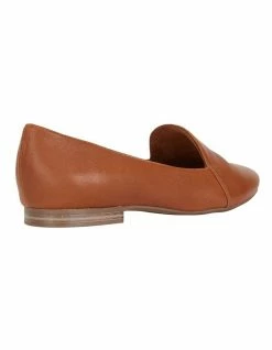 Wide Steps Castle Cognac Glove Flat Shoes -Deals Shoes Store 830678500 4 720x928