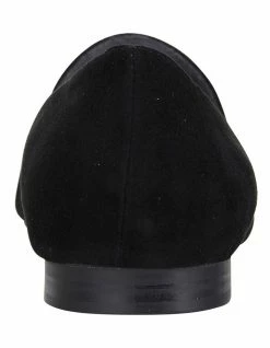 Wide Steps Castle Black Suede Flat Shoes 11 Wide Steps Castle Black Suede Flat Shoes -Deals Shoes Store 830678680 5 720x928