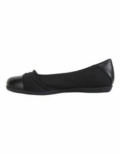 Wide Steps Fenton Black Glove/Fabric Flat Shoes 9 Wide Steps Fenton Black Glove/Fabric Flat Shoes -Deals Shoes Store 830678770 3 720x928