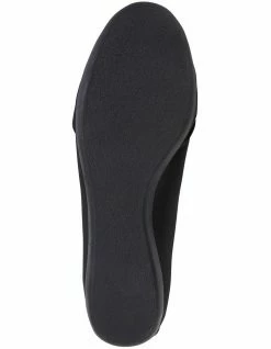 Wide Steps Fenton Black Glove/Fabric Flat Shoes 12 Wide Steps Fenton Black Glove/Fabric Flat Shoes -Deals Shoes Store 830678770 6 720x928