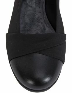 Wide Steps Fenton Black Glove/Fabric Flat Shoes 13 Wide Steps Fenton Black Glove/Fabric Flat Shoes -Deals Shoes Store 830678770 7 720x928