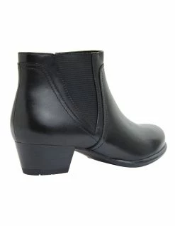 Wide Steps Delmar Black Glove Boots -Deals Shoes Store 830689480 4 720x928