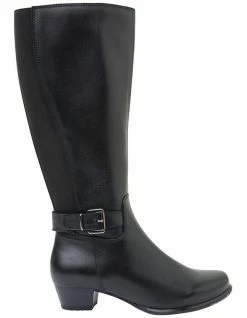 Wide Steps Diesel Black Glove Boots