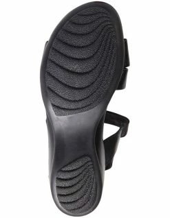 Wide Steps Caine Black Glove Sandal 10 Wide Steps Caine Black Glove Sandal -Deals Shoes Store 830703520 6 720x928