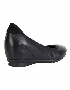 Wide Steps Norah Black Glove Heeled Shoes -Deals Shoes Store 830724670 4 720x928