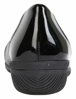 Wide Steps Virgo Black Glove / Patent Flat Shoes -Deals Shoes Store 830724760 6 720x928