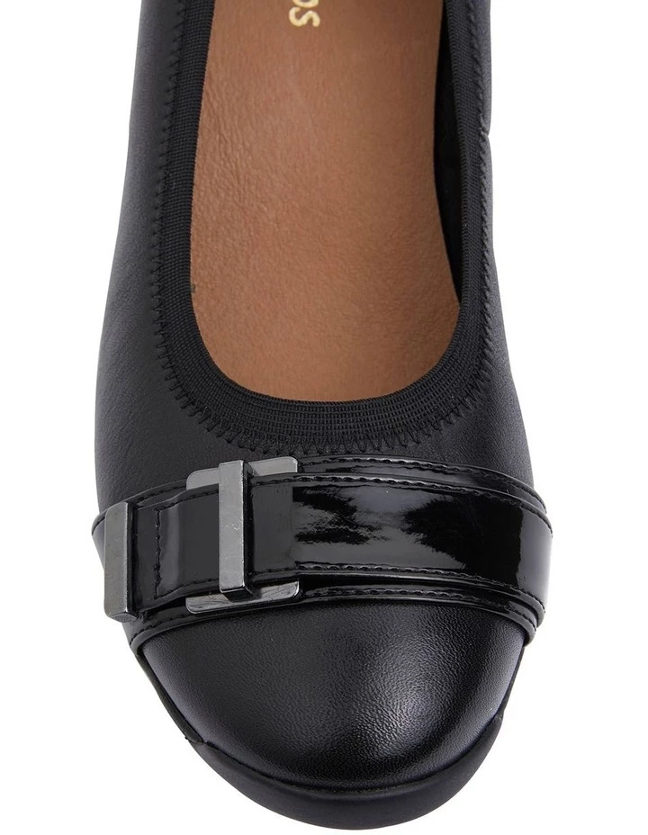 Wide Steps Narita Black Glove Heeled Shoes 7 Wide Steps Narita Black Glove Heeled Shoes - Image 7