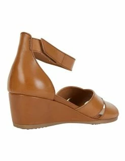 Wide Steps Martha Cognac Glove Sandal -Deals Shoes Store 830734210 4 720x928