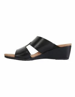 Wide Steps Melanie Black Glove Sandals -Deals Shoes Store 830734480 3 720x928