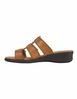 Wide Steps Pamela Cognac Glove Sandal 9 Wide Steps Pamela Cognac Glove Sandal -Deals Shoes Store 830734660 3 720x928