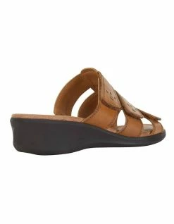 Wide Steps Pamela Cognac Glove Sandal 10 Wide Steps Pamela Cognac Glove Sandal -Deals Shoes Store 830734660 4 720x928