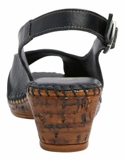 Wide Steps Dex Black Glove Sandal -Deals Shoes Store 830734750 5 720x928