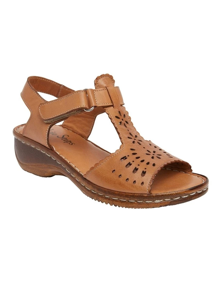 Wide Steps Dario Tan Glove Sandal 2 Wide Steps Dario Tan Glove Sandal - Image 2