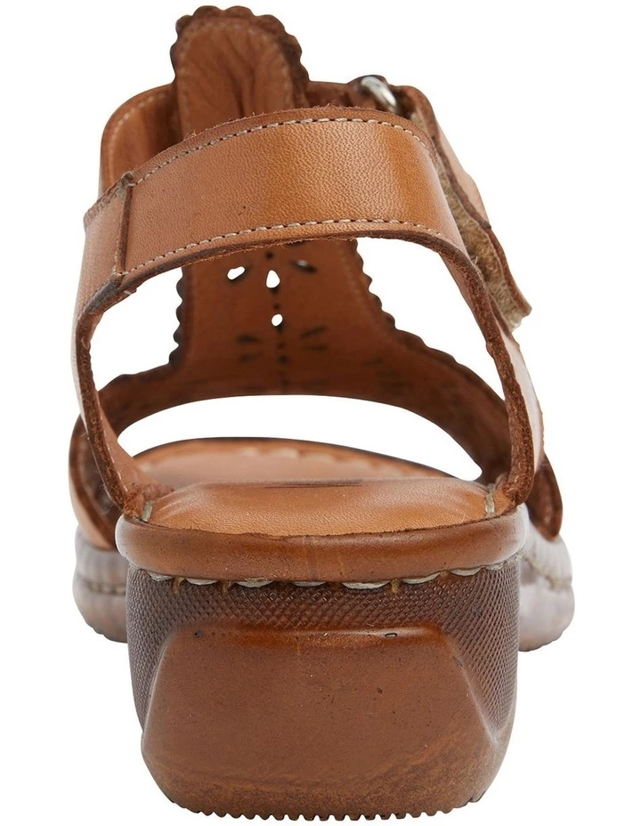 Wide Steps Dario Tan Glove Sandal 5 Wide Steps Dario Tan Glove Sandal - Image 5