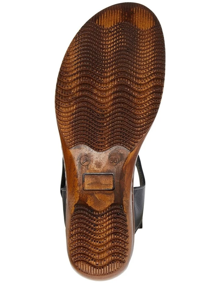 Wide Steps Dario Black Glove Sandal 6 Wide Steps Dario Black Glove Sandal - Image 6